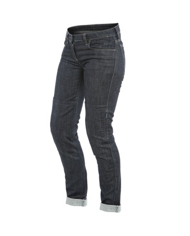 PANTALONES VAQUEROS DAINESE DENIM SLIM TEX LADY BLUE