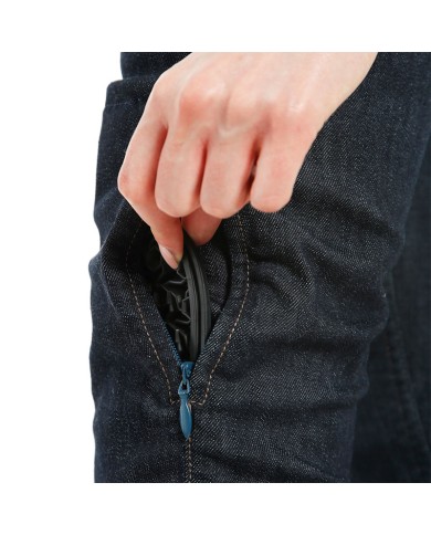 PANTALONES VAQUEROS DAINESE DENIM SLIM TEX LADY BLUE