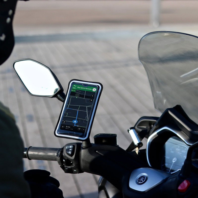FUNDA MAGNÉTICA SHAPEHEART DE SMARTPHONE PARA ESPEJO DE SCOOTER 