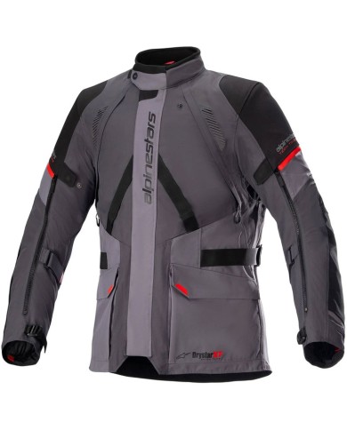 CHAQUETA ALPINESTARS MONTEIRA DRYSTAR XF DARK GREY/BRIHT RED