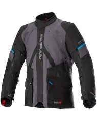 CHAQUETA ALPINESTARS MONTEIRA DRYSTAR XF TAR GREY/BLACK/METHYL BLUE