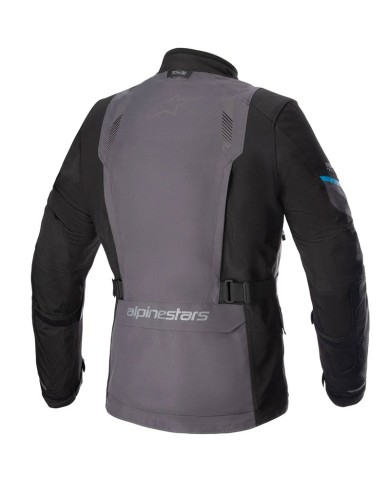 CHAQUETA ALPINESTARS MONTEIRA DRYSTAR XF TAR GREY/BLACK/METHYL BLUE