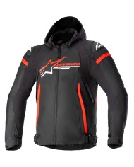 CHAQUETA ALPINESTARS ZACA WATERPROOF BLACK/BRIGHT RED
