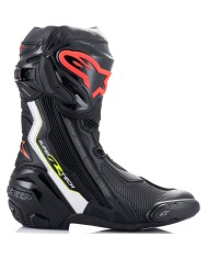 BOTAS ALPINESTARS SUPERTECH R 2023 BLACK/WHITE/RED FLUO