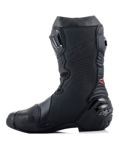 BOTAS ALPINESTARS SUPERTECH R 2023 BLACK/WHITE/RED FLUO