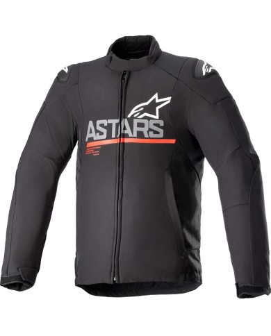 CHAQUETA ALPINESTARS SMX WATERPROOF BLACK/DARK GRAY/BRIGHT RED
