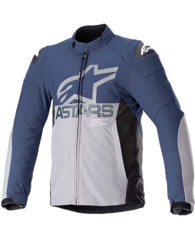 CHAQUETA ALPINESTARS SMX WATERPROOF NIGHT NAVY/DARK GRAY