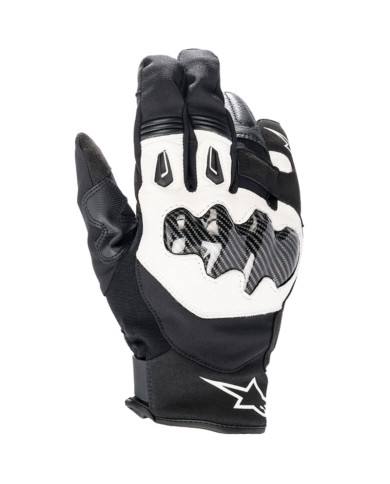 GUANTES ALPINESTARS SMX-1 DRYSTAR BLACK/WHITE