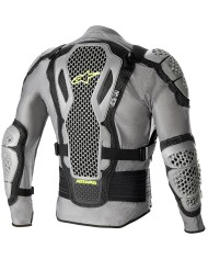 PROTECCION ALPINESTARS BIONIC ACTION V2 GRAY/BLACK/YELLOW