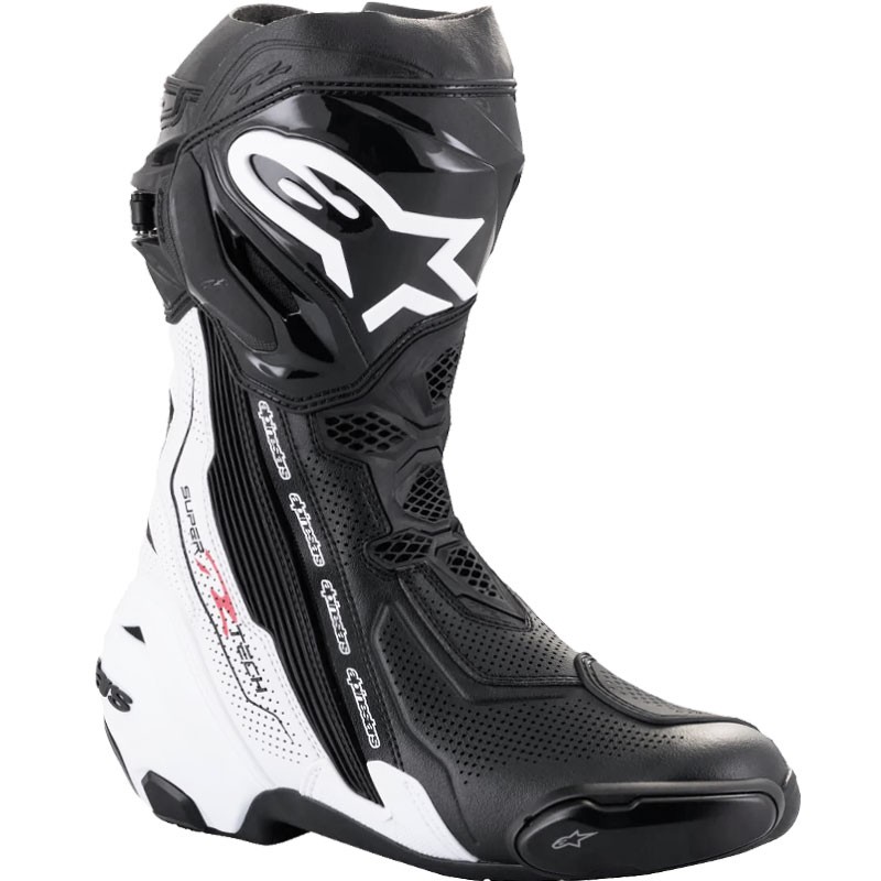 BOTAS ALPINESTARS SUPERTECH R VENTED BLACK/WHITE