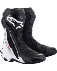 BOTAS ALPINESTARS SUPERTECH R VENTED BLACK/WHITE