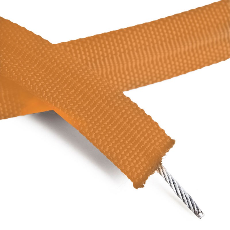 CINCHA DE SEGURIDAD KRIEGA STEELCORE SECURE STRAP NARANJA