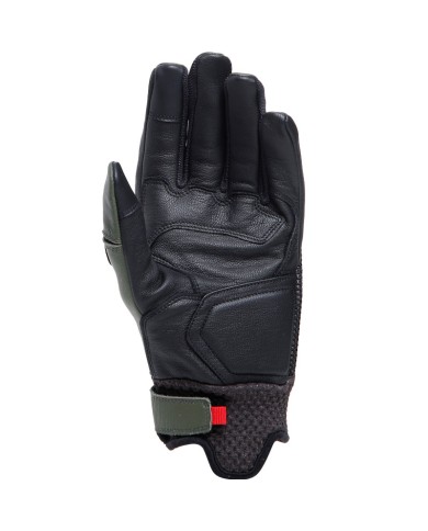 GUANTES DAINESE KARAKUM ERGO-TEK BLACK/ARMY-GREEN