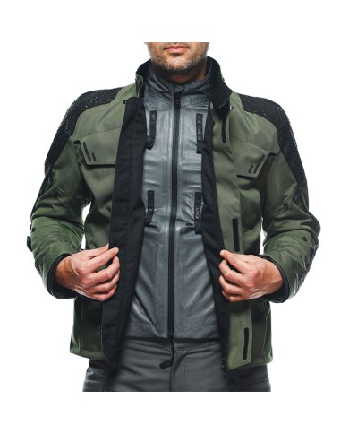 CHAQUETA DAINESE LADAKH 3L D-DRY ARMY-GREEN/BLACK