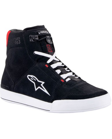 ZAPATILLAS ALPINESTARS CHROME BLACK/WHITE/BRIGHT RED