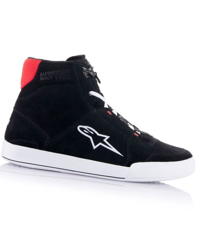 ZAPATILLAS ALPINESTARS CHROME BLACK/WHITE/BRIGHT RED