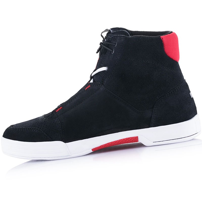 ZAPATILLAS ALPINESTARS CHROME BLACK/WHITE/BRIGHT RED