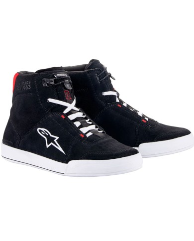 ZAPATILLAS ALPINESTARS CHROME BLACK/WHITE/BRIGHT RED