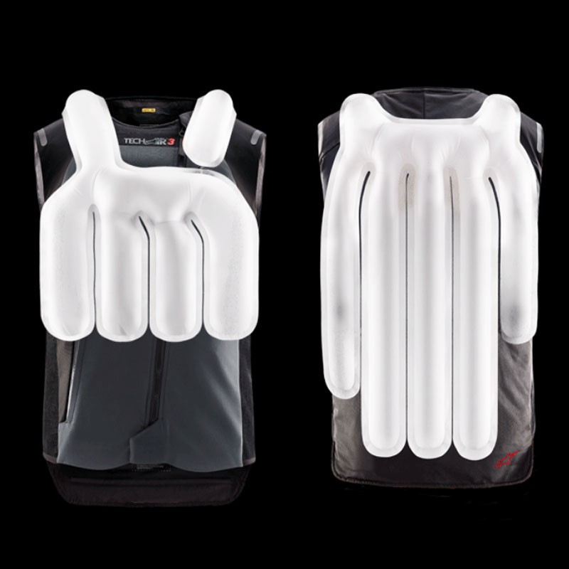 CHALECO ALPINESTARS TECH-AIR 3 AIRBAG SYSTEM BLACK