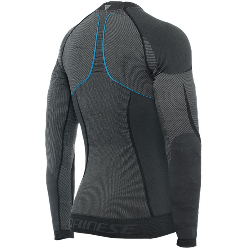 CAMISETA TERMICA DAINESE DRY LS BLACK/BLUE