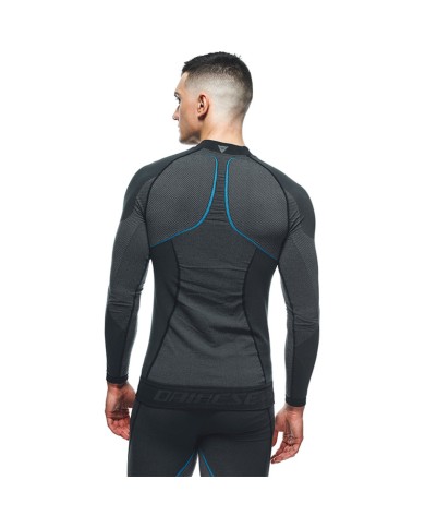 CAMISETA TERMICA DAINESE DRY LS BLACK/BLUE