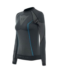 CAMISETA TERMICA DAINESE DRY LS LADY BLACK/BLUE