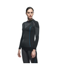 CAMISETA TERMICA DAINESE DRY LS LADY BLACK/BLUE