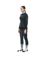 CAMISETA TERMICA DAINESE DRY LS LADY BLACK/BLUE