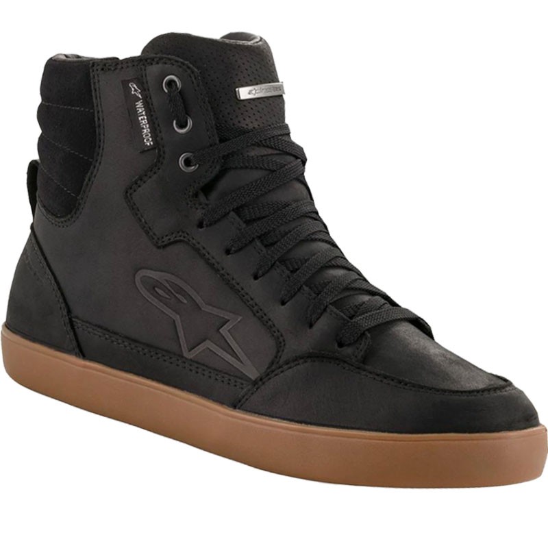 ZAPATILLAS ALPINESTARS J-6 WATERPROOF BLACK GUM