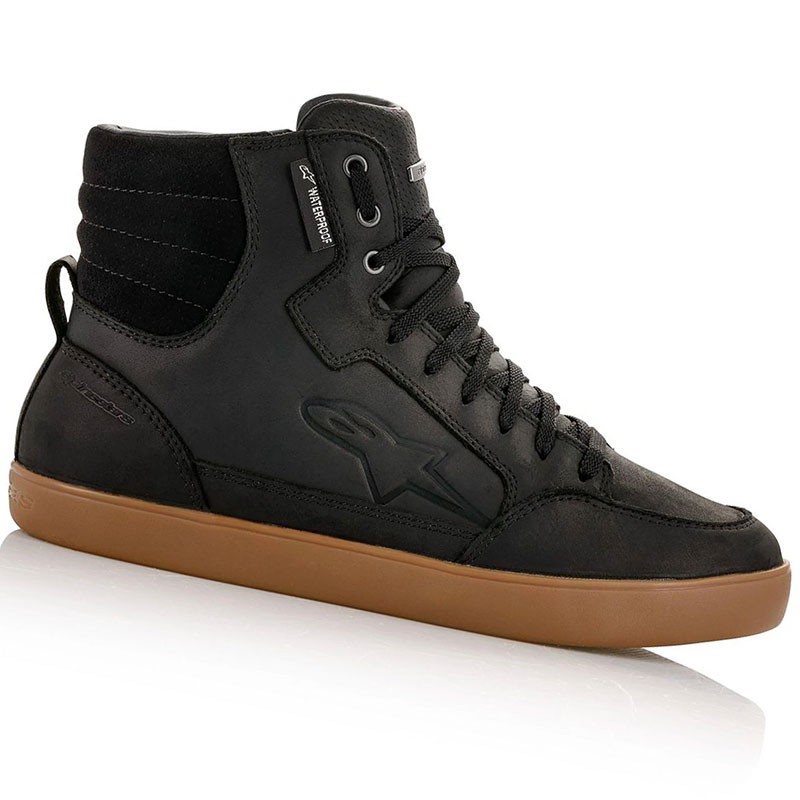 ZAPATILLAS ALPINESTARS J-6 WATERPROOF BLACK GUM