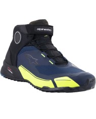ZAPATILLAS ALPINESTARS CR-X DRYSTAR BLACK/DARK BLUE/YELLOW FLUO