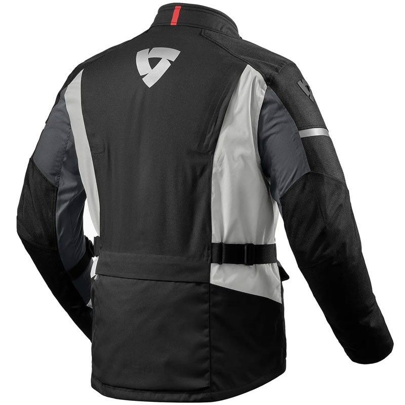 CHAQUETA REVIT HORIZON 3 H2O NEGRO/ROJO