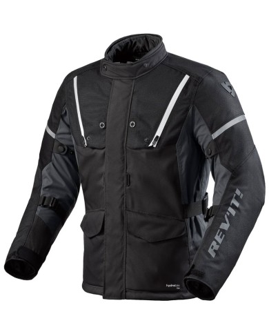 CHAQUETA REVIT HORIZON 3 H2O NEGRO/BLANCO