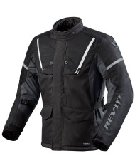 CHAQUETA REVIT HORIZON 3 H2O NEGRO/BLANCO