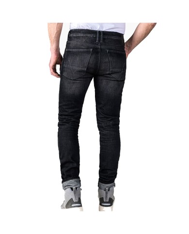 PANTALONES VAQUEROS REVIT MOTO 2 TF GRIS OSCURO GASTADO