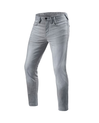 PANTALONES VAQUEROS REVIT PISTON 2 SKINNY FIT GRIS GASTADO