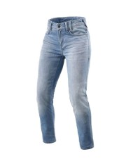 PANTALONES VAQUEROS REVIT SHELBY 2 SK L32 LADY AZUL GASTADO