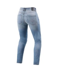 PANTALONES VAQUEROS REVIT SHELBY 2 SK L32 LADY AZUL GASTADO