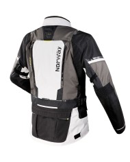 CHAQUETA LS2 NORWAY NEGRO/GRIS/AMARILLO