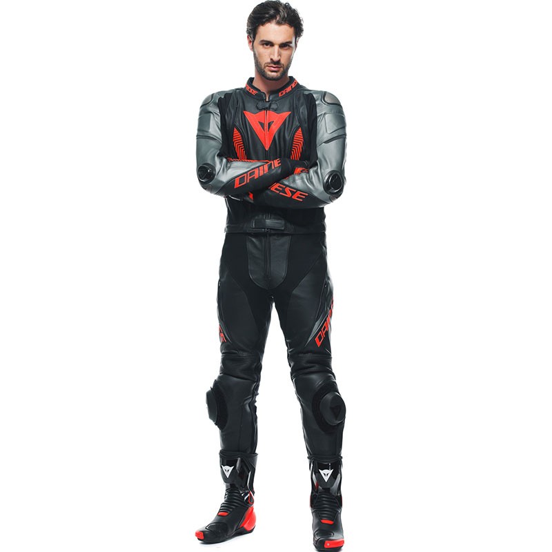 MONO DAINESE LAGUNA SECA 5 DIVISIBLE BLACK/FLUO RED