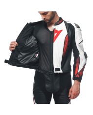 MONO DAINESE LAGUNA SECA 5 DIVISIBLE WHITE/LAVA RED