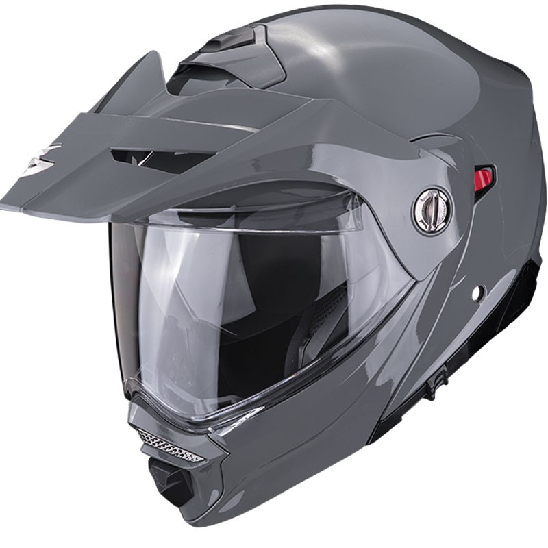 CASCO SCORPION ADX-2 SOLID GRIS CEMENTO