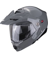 CASCO SCORPION ADX-2 SOLID GRIS CEMENTO