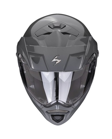 CASCO SCORPION ADX-2 SOLID GRIS CEMENTO