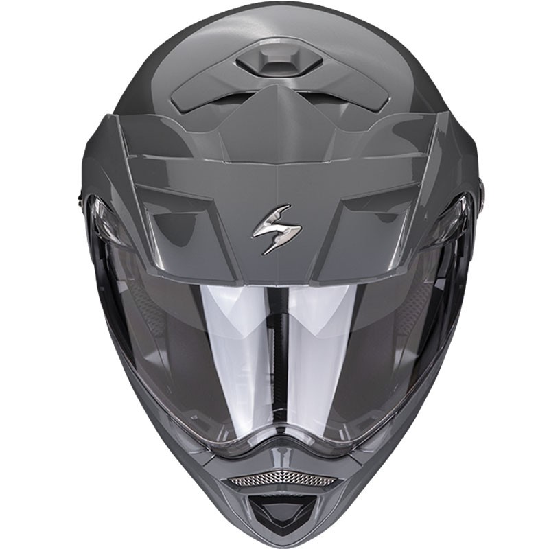 CASCO SCORPION ADX-2 SOLID GRIS CEMENTO