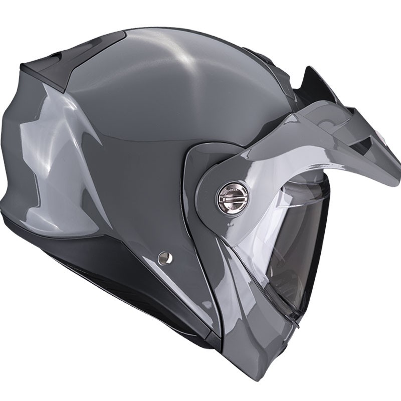 CASCO SCORPION ADX-2 SOLID GRIS CEMENTO