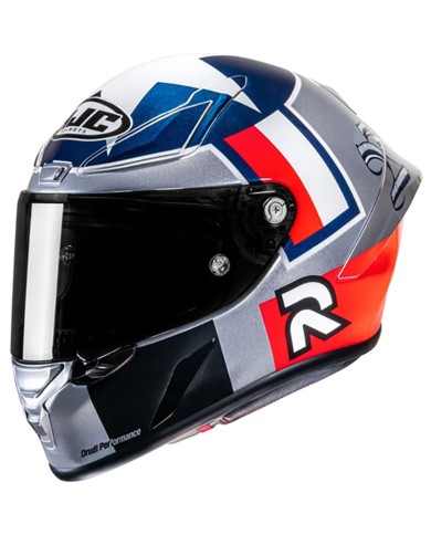 CASCO HJC RPHA 1 BEN SPIES SILVER STAR MC-21
