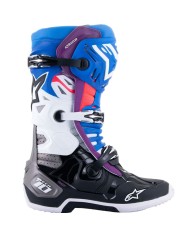 BOTAS ALPINESTARS TECH 10 SUPERVENTED BLACK/BLUE/PURPLE