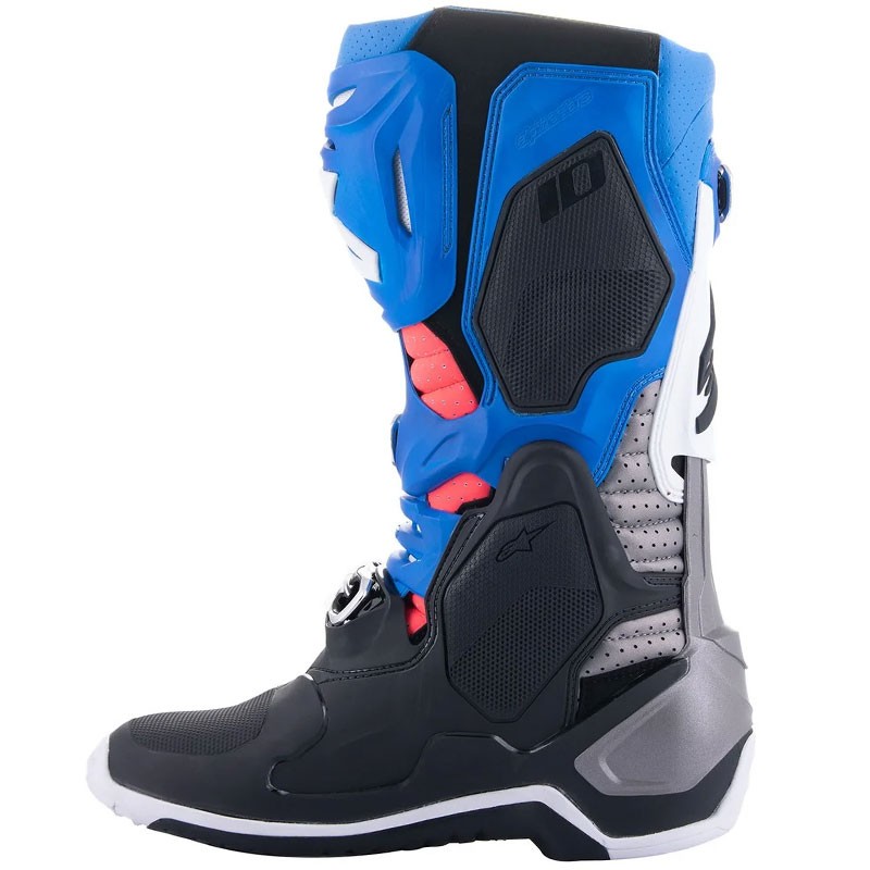 BOTAS ALPINESTARS TECH 10 SUPERVENTED BLACK/BLUE/PURPLE