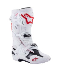 BOTAS ALPINESTARS TECH 10 SUPERVENTED WHITE/BRIGHT RED